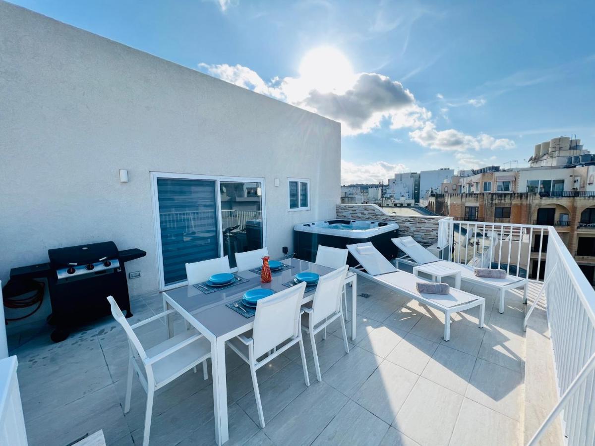 Poseidon Court Penthouse Superior Apartamento St. Paul's Bay Exterior foto